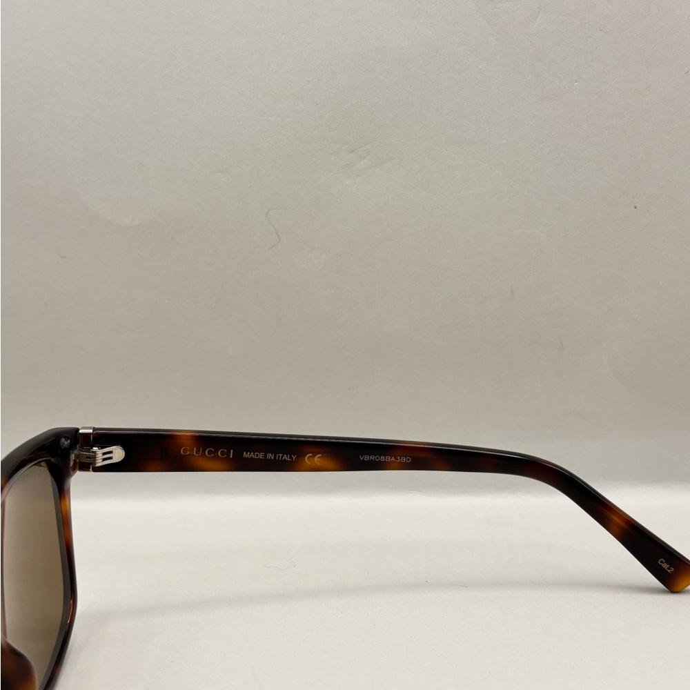 Gucci Brown Tortoise Sunglasses - Picture 4 of 10